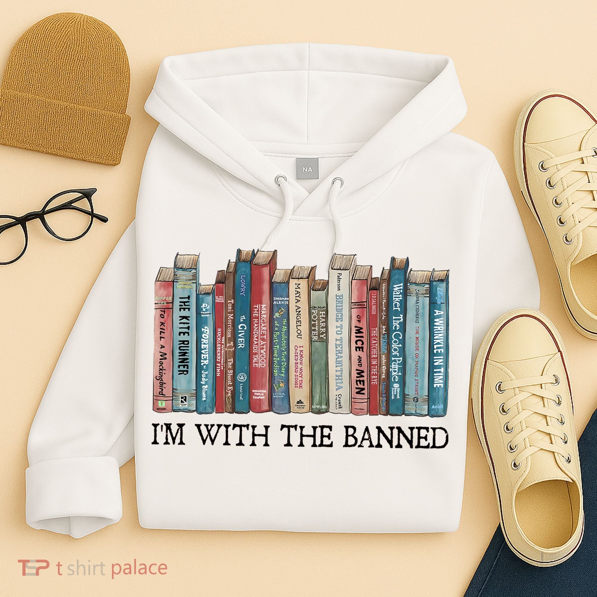 I'm With The Banned Book Hoodie