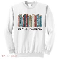 I'm With The Banned Book Sweatshirt thumb 0