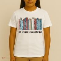 I'm With The Banned Book T-Shirt thumb 4
