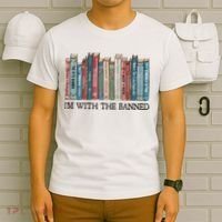 I'm With The Banned Book T-Shirt thumb 6