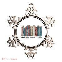 I'm With The Banned Book Ornament thumb 0