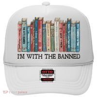 I'm With The Banned Book Hat thumb 0