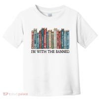 I'm With The Banned Book Toddler T-Shirt thumb 0
