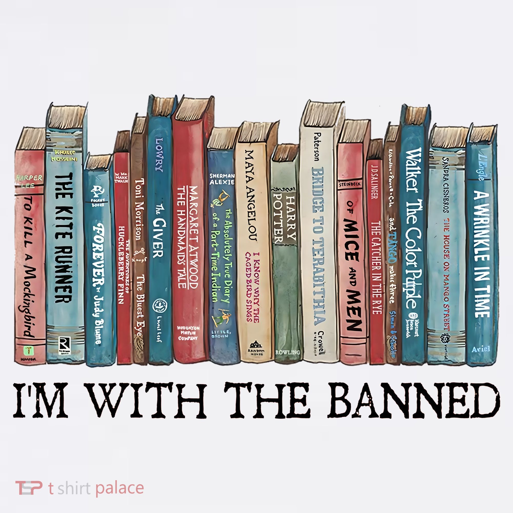 I'm With The Banned Book Visor
