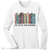 I'm With The Banned Book Women's Long Sleeve Shirt thumb 0