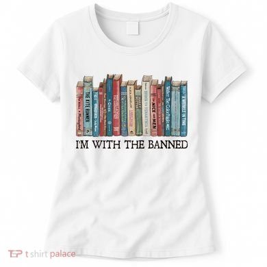 I'm With The Banned Book Women's T-Shirt