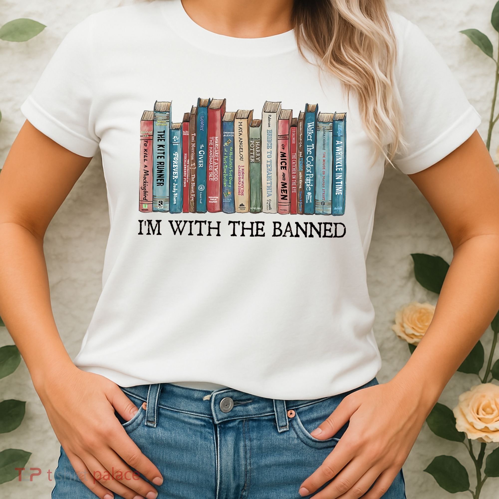 I'm With The Banned Book Women's T-Shirt