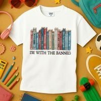 I'm With The Banned Book Kids T-Shirt thumb 3