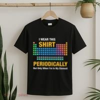 I Wear This Periodically Retro Chemistry T-Shirt thumb 2