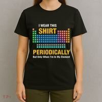 I Wear This Periodically Retro Chemistry T-Shirt thumb 4