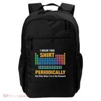 I Wear This Periodically Retro Chemistry Backpack thumb 0