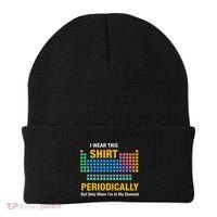 I Wear This Periodically Retro Chemistry Beanie thumb 0