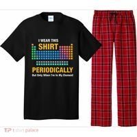 I Wear This Periodically Retro Chemistry Pajama Set thumb 0