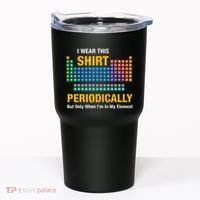 I Wear This Periodically Retro Chemistry Tumbler thumb 0