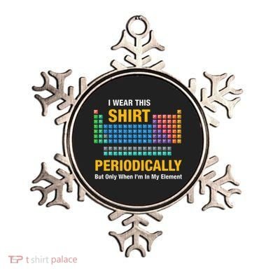 I Wear This Periodically Retro Chemistry Ornament
