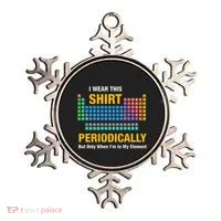 I Wear This Periodically Retro Chemistry Ornament thumb 0