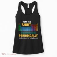 I Wear This Periodically Retro Chemistry Women's Tank Top thumb 0