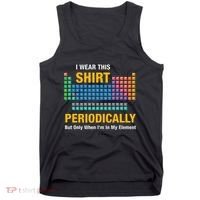 I Wear This Periodically Retro Chemistry Tank Top thumb 0