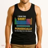 I Wear This Periodically Retro Chemistry Tank Top thumb 3