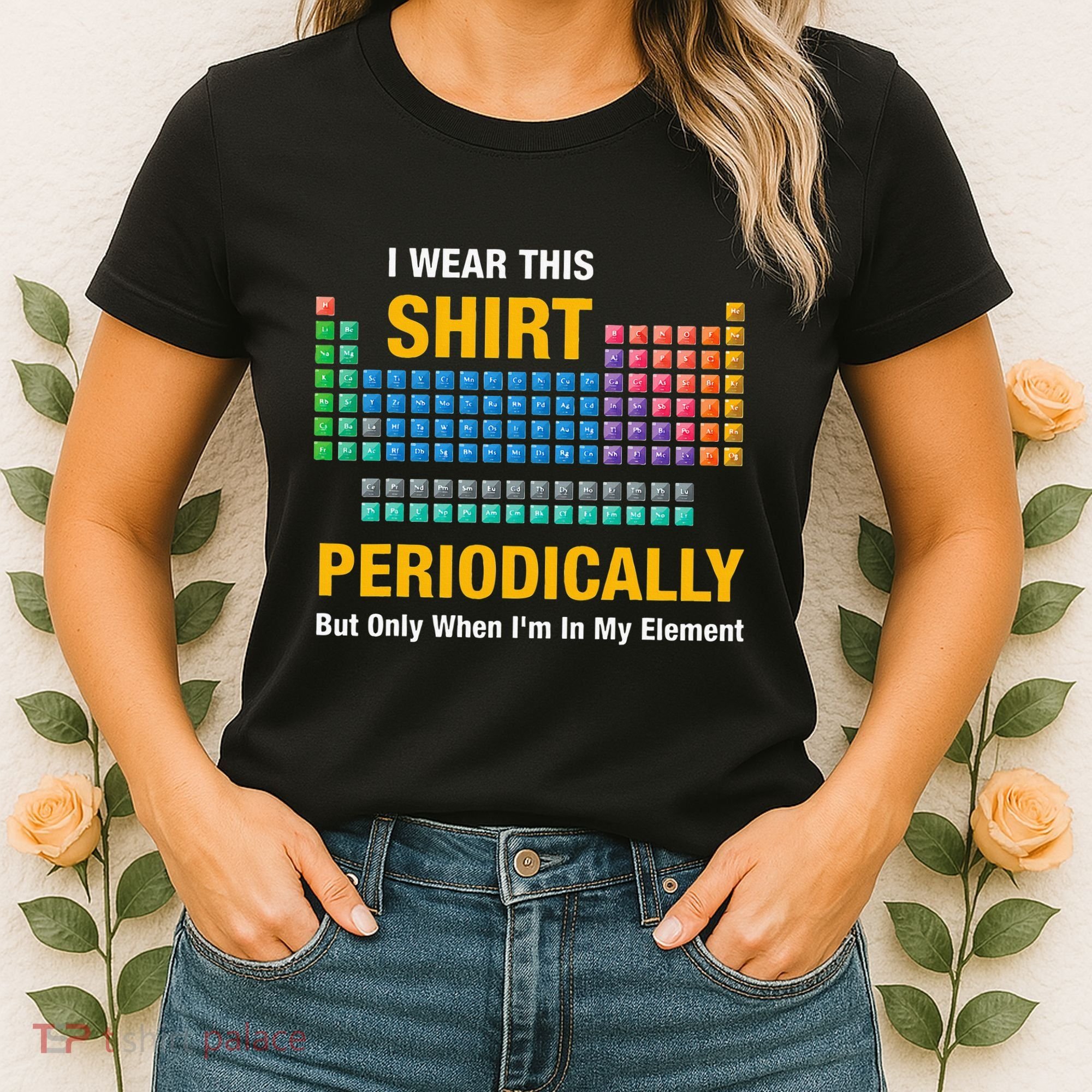 I Wear This Periodically Retro Chemistry Women's T-Shirt