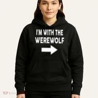 IM With The Werewolf Halloween Costume Hoodie thumb 5