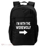 IM With The Werewolf Halloween Costume Backpack thumb 0