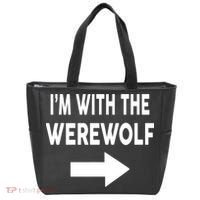 IM With The Werewolf Halloween Costume Tote Bag thumb 0