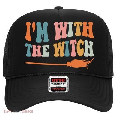 Im With The Witch His And Her Funny Halloween Gift Hat
