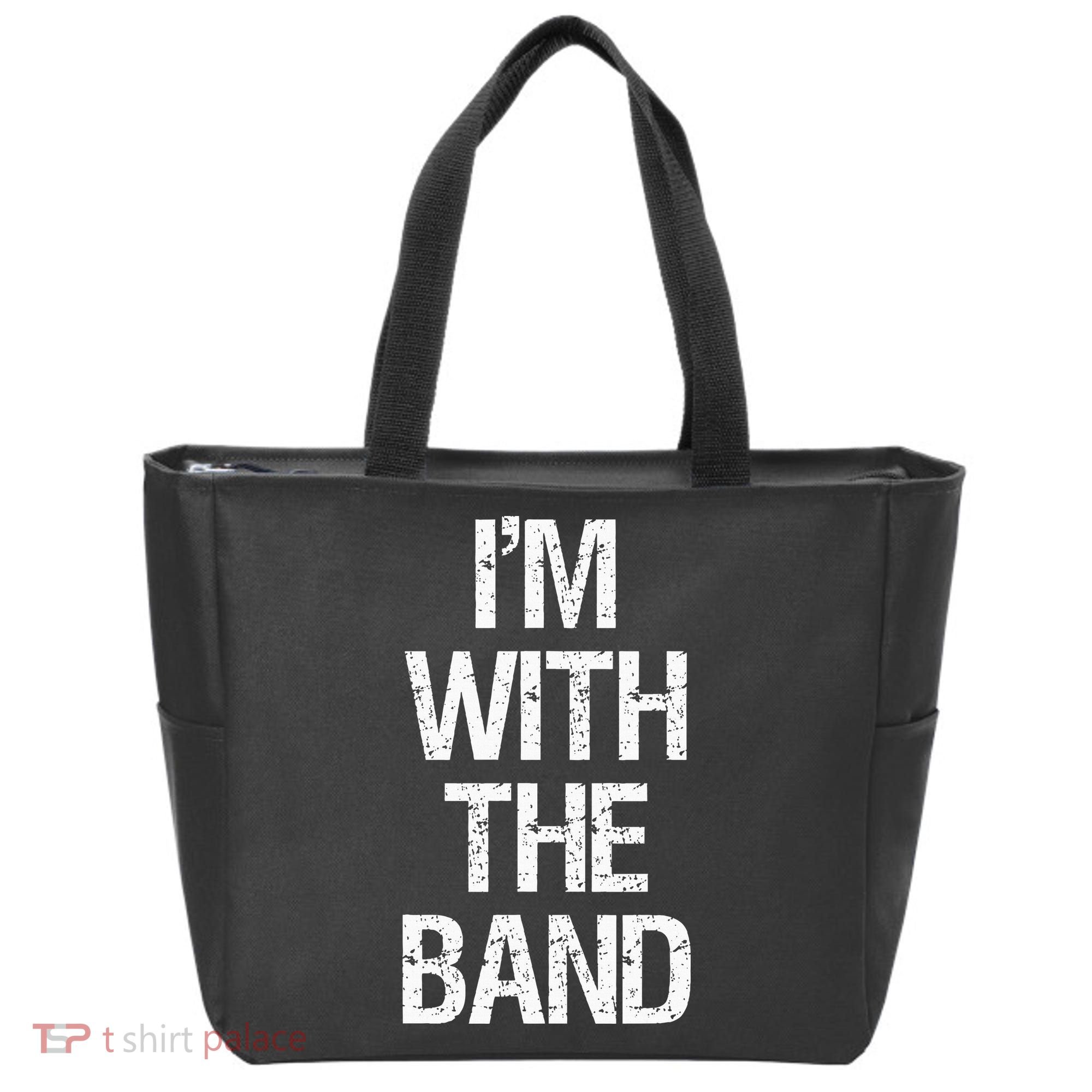 Im With The B.A.N.D Music Clothing Tote Bag