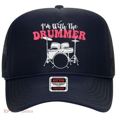 IM With The Drummer Band Percussionist Drumming Hat