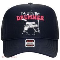 IM With The Drummer Band Percussionist Drumming Hat thumb 0
