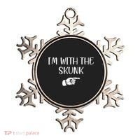 Im With The Skunk Ornament thumb 0