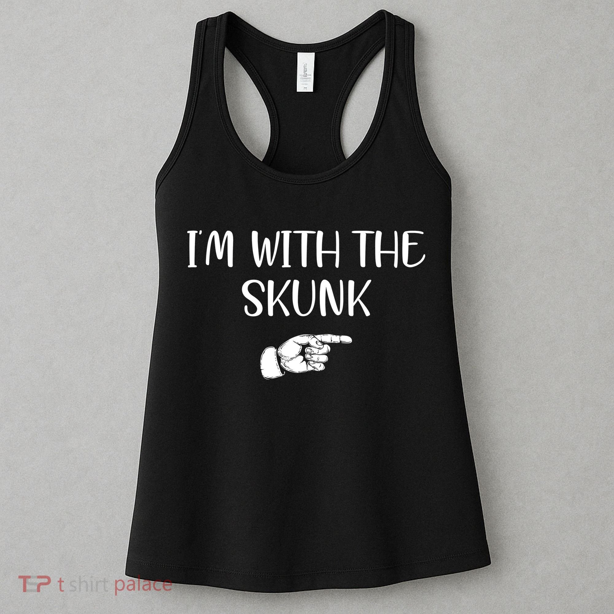 Im With The Skunk Women's Tank Top
