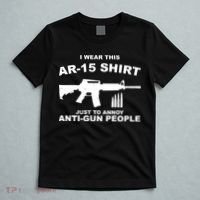 I Wear This AR 15 Just To Annoy Anti Gun People T-Shirt thumb 5