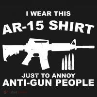I Wear This AR 15 Just To Annoy Anti Gun People Visor thumb 3