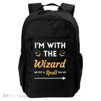 I'm With The Wizard Matching Halloween Couple For Gift Backpack thumb 0