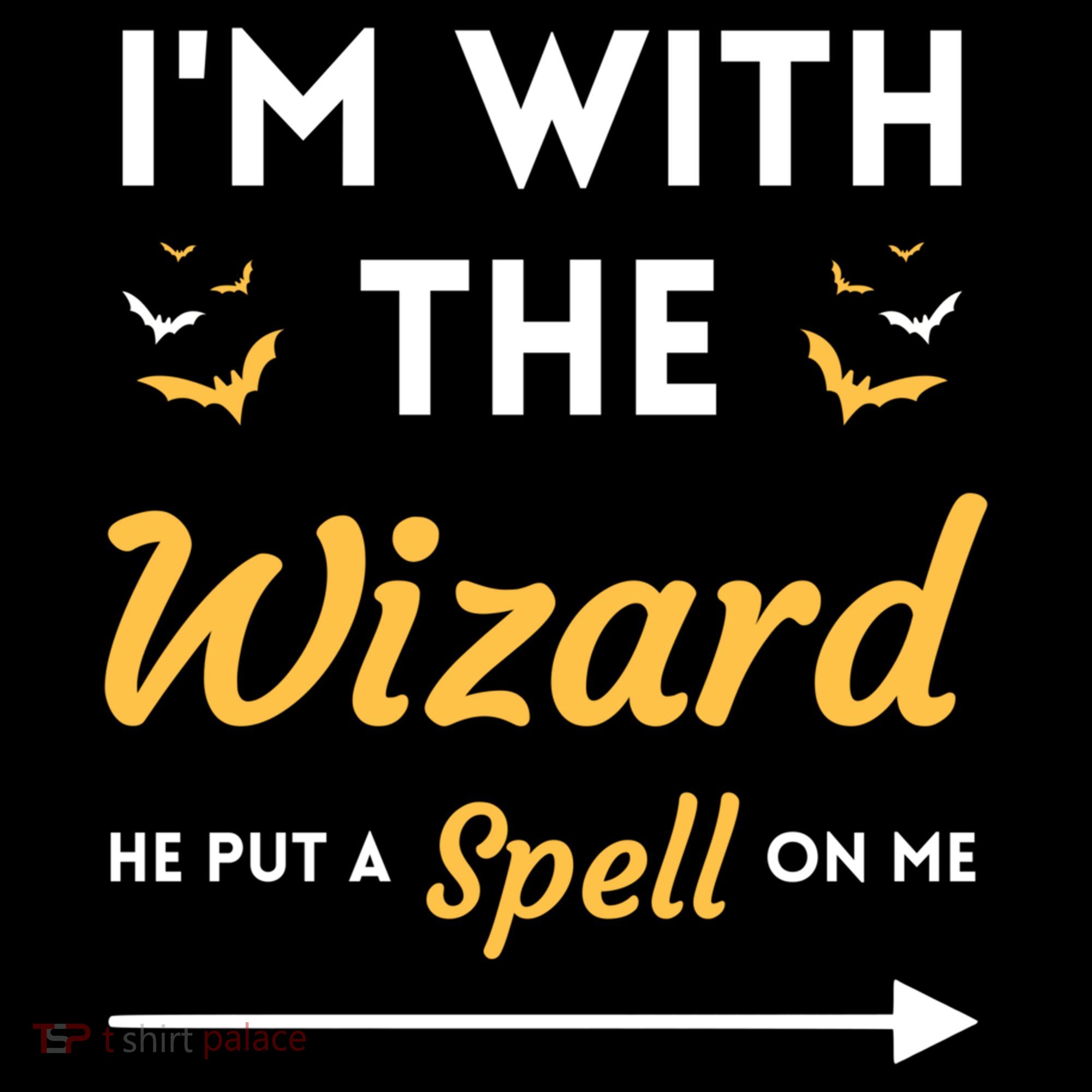 I'm With The Wizard Matching Halloween Couple For Gift Coffee Mug