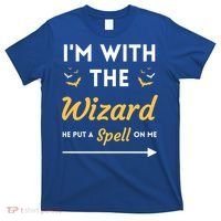 I'm With The Wizard Matching Halloween Couple For Gift T-Shirt thumb 0