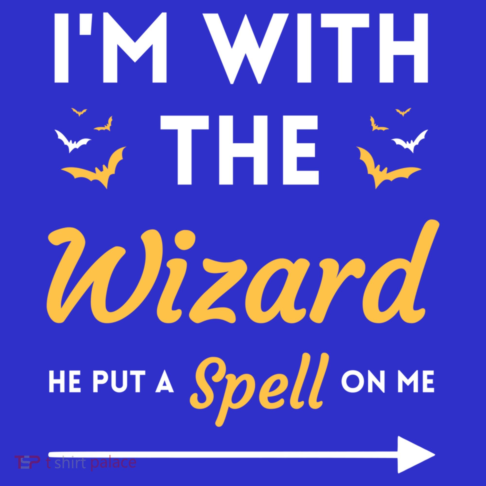 I'm With The Wizard Matching Halloween Couple For Gift Women's Tank Top