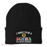 I Want To Be A Schwa Its Never Stressed Beanie thumb 0