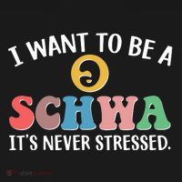 I Want To Be A Schwa Its Never Stressed Ornament thumb 1