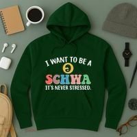 I Want To Be A Schwa Its Never Stressed Hoodie thumb 3
