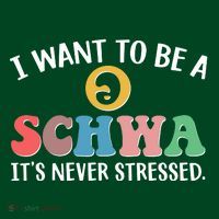 I Want To Be A Schwa Its Never Stressed Kids Sweatshirt thumb 2
