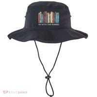IM With The Banned Read Banned Books Bookworm Gift Bucket Hat thumb 0