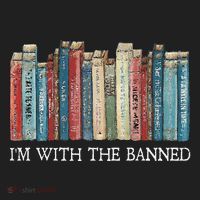 IM With The Banned Read Banned Books Bookworm Gift Hat thumb 2
