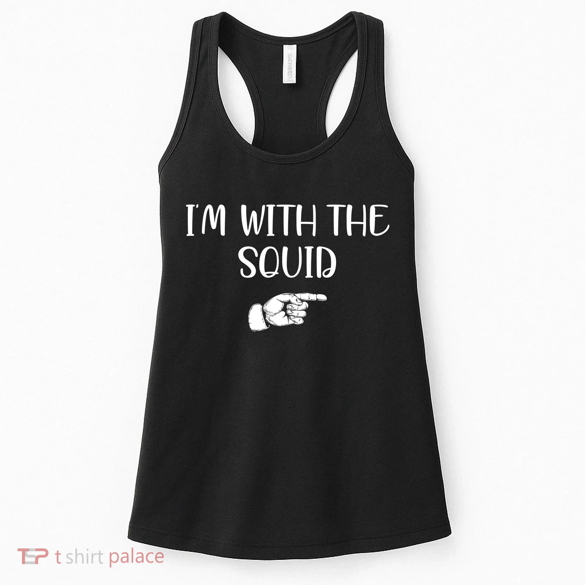 Im With The Squid Women's Tank Top