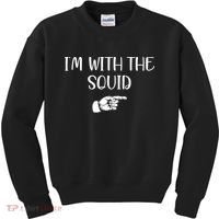 Im With The Squid Kids Sweatshirt thumb 0