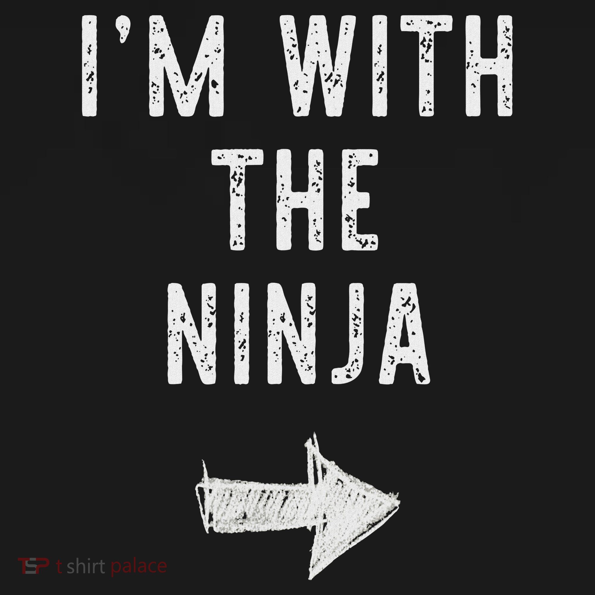 I'm With The Ninja Costume Halloween Matching Couple Women's Tank Top
