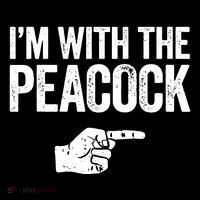 I'm With The Peacock Matching Peacock Shirts Backpack thumb 2
