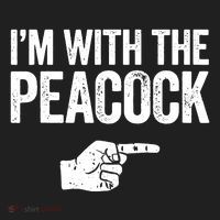 I'm With The Peacock Matching Peacock Shirts Tumbler thumb 3